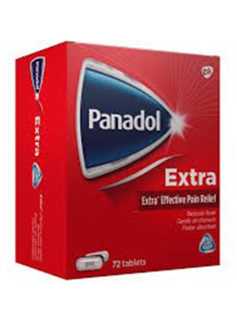 Panadol Extra With Optizorb 72 Tablets