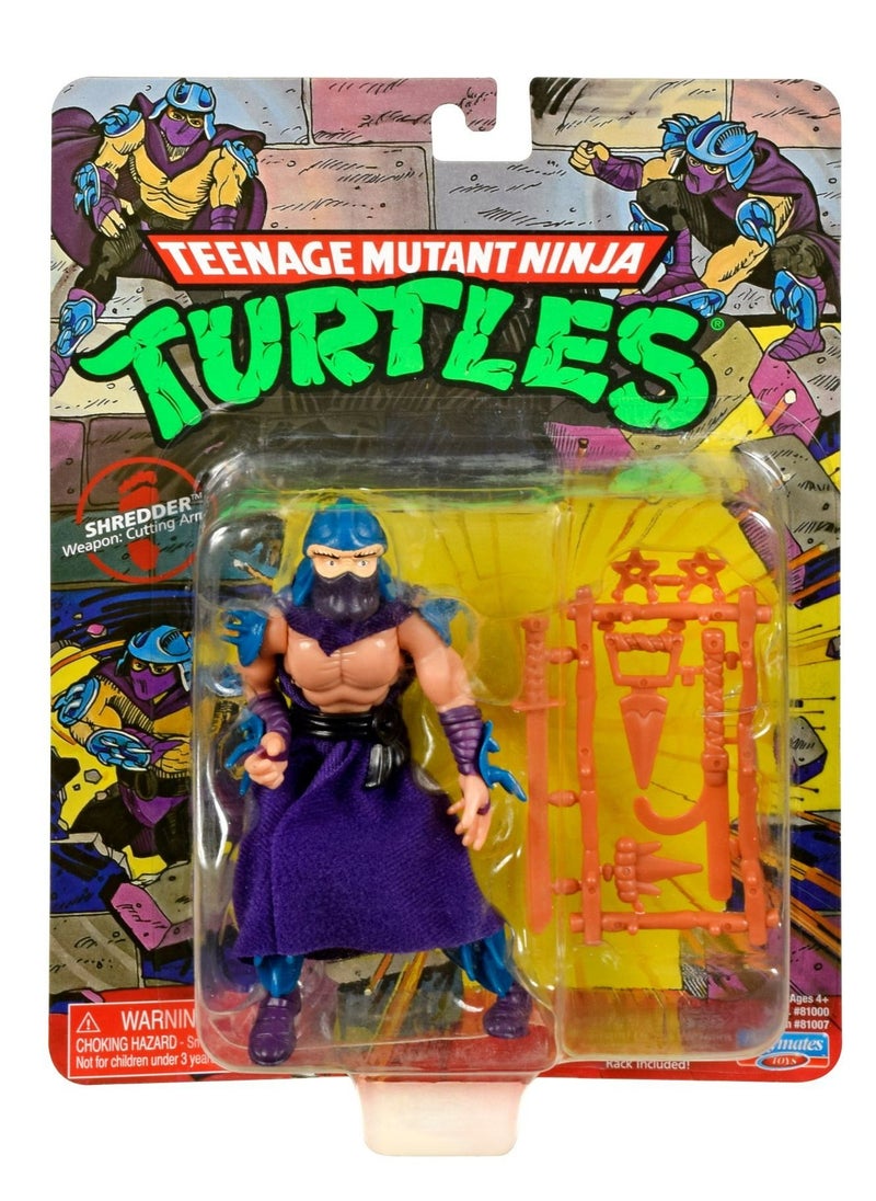 Teenage Mutant Ninja Turtles: 4” Original Classic Shredder Basic Figure