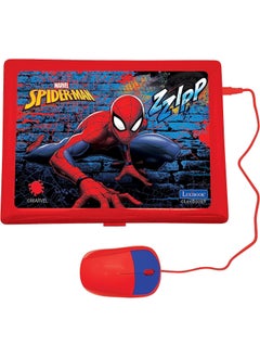 Lexibook Spider-Man Educational and Bilingual Laptop Italian/English - Toy with 124 Activities to Learn, Play Games and Music  - Image 2