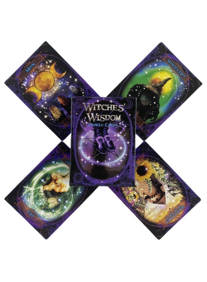 NIBEMINENT Witch Divination Deck - Prophecy Card Set (English Version) - Expanded Edition - Tarot Card Game - Suitable for Party Use - Image 5