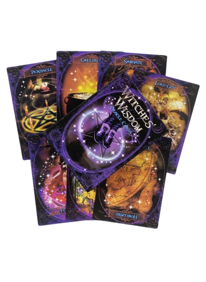NIBEMINENT Witch Divination Deck - Prophecy Card Set (English Version) - Expanded Edition - Tarot Card Game - Suitable for Party Use - Image 4