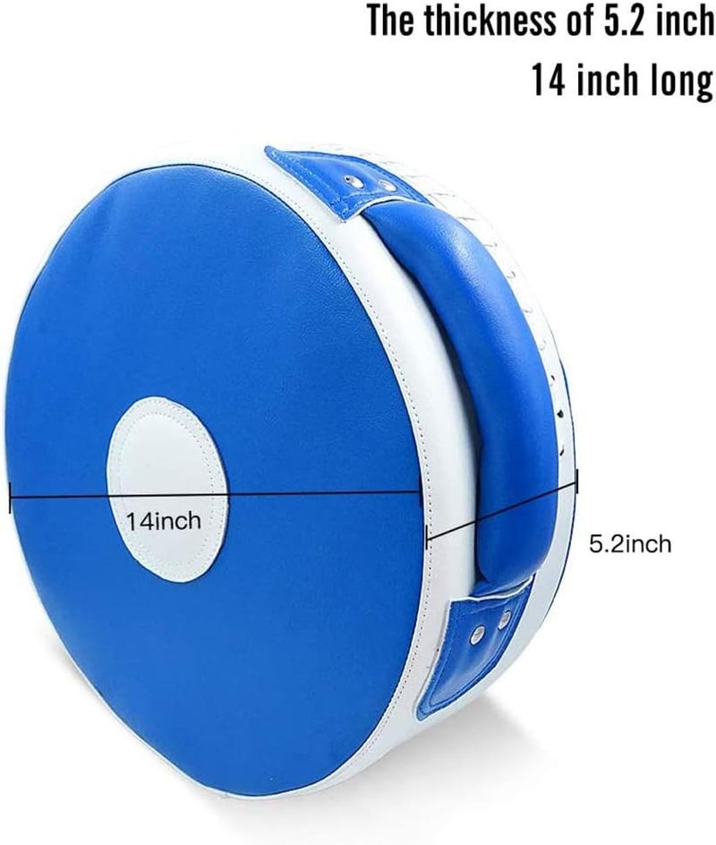 Aoneky Leather Punch Shield - Focus Strike Pad for Boxing - MMA Round Sparring Gear - Image 4