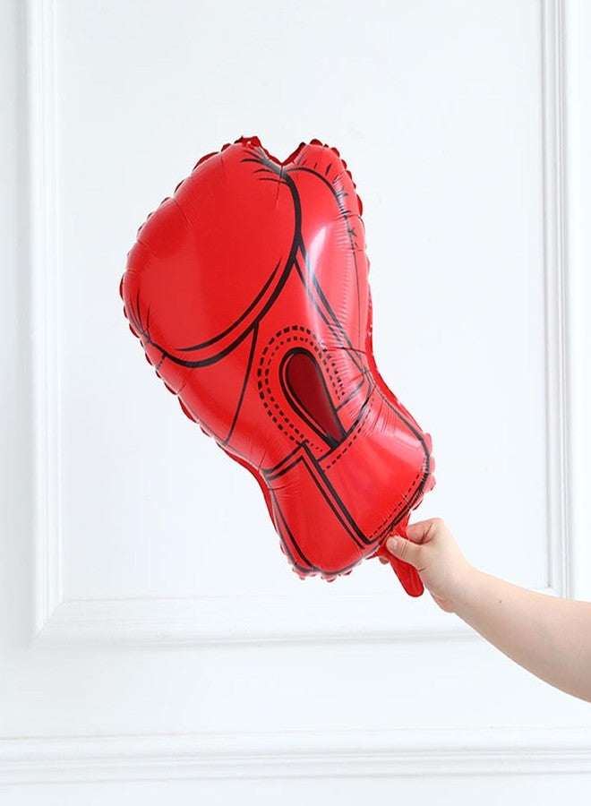 GIHOO Boxling Birthday Party Decorations 134pcs Boxing Balloon Garland Arch Kit with Inflatable Boxing Gloves Mylar Balloon for Wrestling Boxing Theme Birthday Party Decorations - Image 4