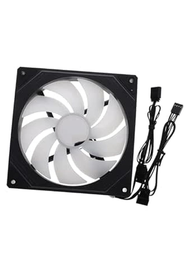 Mirror RGB ARGB PC Case Fan 120mm Quiet Cooling with Motherboard Sync - Image 1
