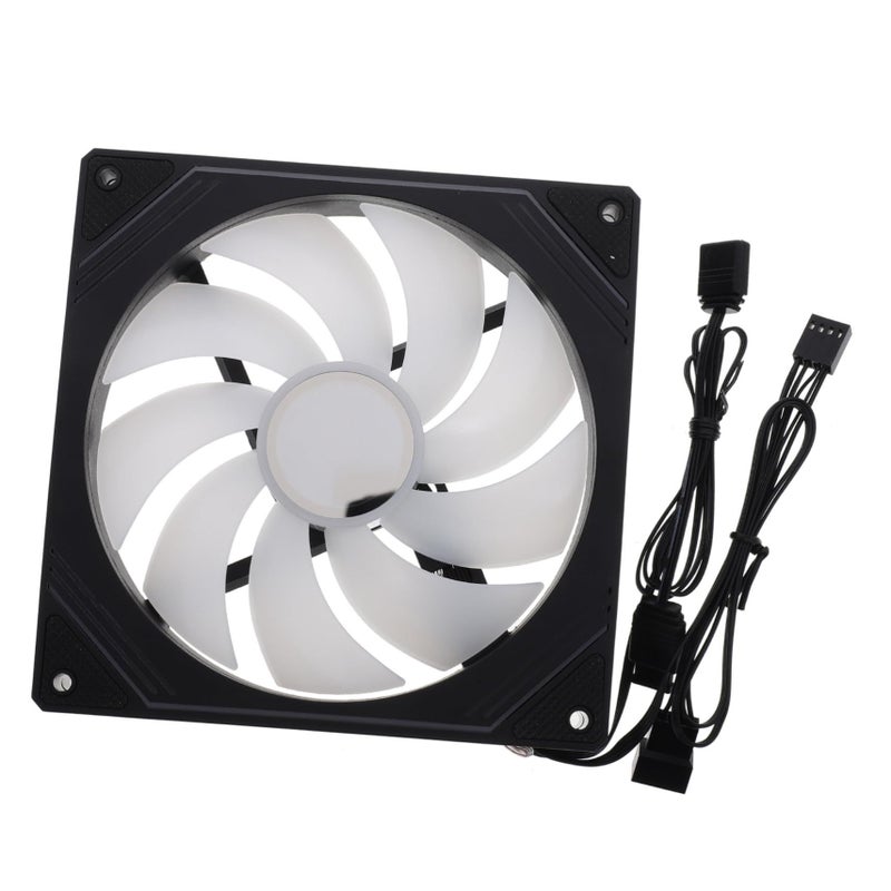 Mirror RGB ARGB PC Case Fan 120mm Quiet Cooling with Motherboard Sync - Image 2