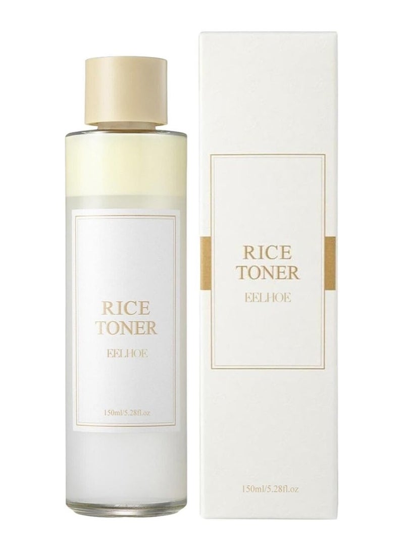 EELHOE Rice Toner | Rice Moisturizer for Face | 150ml Rice Water Toner, Boosting Natural Moisturizer | Rice Extract Moisturizing Toner for Dry, Sensitive Skin Deep Hydration, Skin Care - Image 2