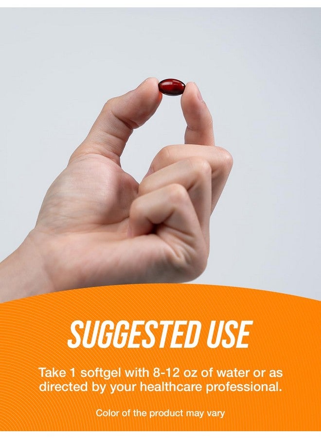 BulkSupplements.com Astaxanthin 12mg Softgels - Astaxanthin Supplements, Antioxidant Source - Gluten Free, 1 Softgel per Serving, 180 Count (Pack of 1) - Image 4