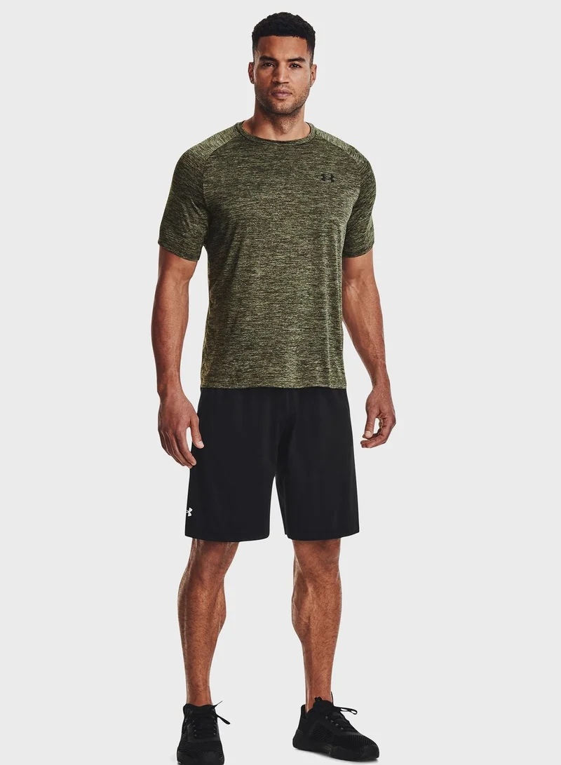 Under Armour Green UA Tech 2.0 SS Tee for Men | Best Price UAE