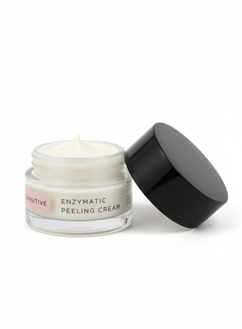 Naturys Enzymatic Gentle Exfoliating Face Peeling Cream with Pineapple, Papaya & AHA – Radiant, Clear & Smooth Results, Suitable for Sensitive Skin 50 ml - Image 2