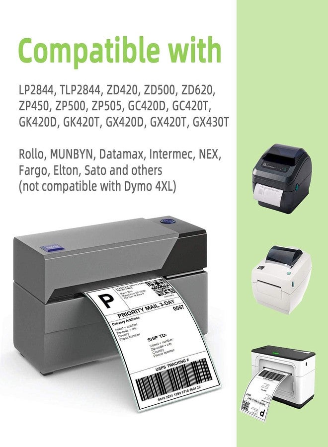 Anylabel 2" x 1" Direct Thermal Label, Paper for Barcodes Postage Address Perforated & Compatible with Rollo, Zebra, Munbyn, Nelko Printers(12 Rolls, 1300 Labels/Roll) - Image 5