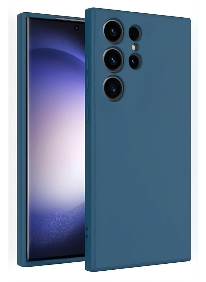 Mlbose Samsung Galaxy S24 Ultra Phone Case Liquid Silicone Slim Thin Soft Rubber Case Plain Smooth Gel Cover for Samsung Galaxy S24 Ultra 6.8-inch - Image 1