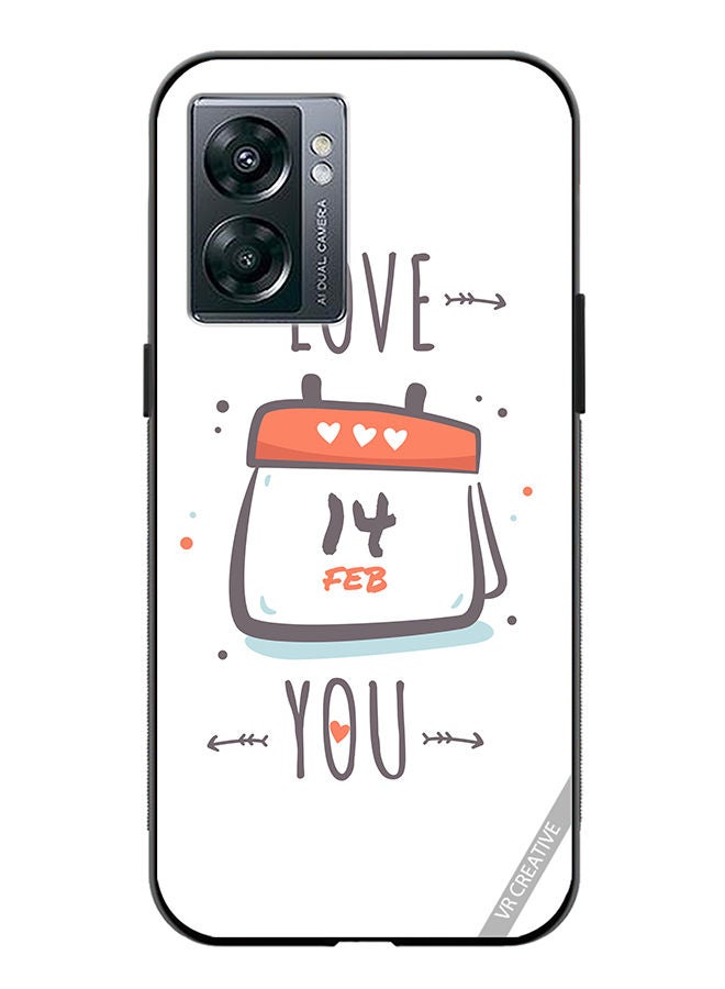 VR CREATIVE Protective Case Cover For OnePlus Nord N300 I Love You Design Multicolour - Image 1