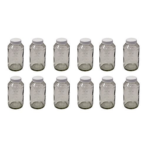 Preval 269 Glass Jar, 6-Ounce (12 JARS) - Image 1