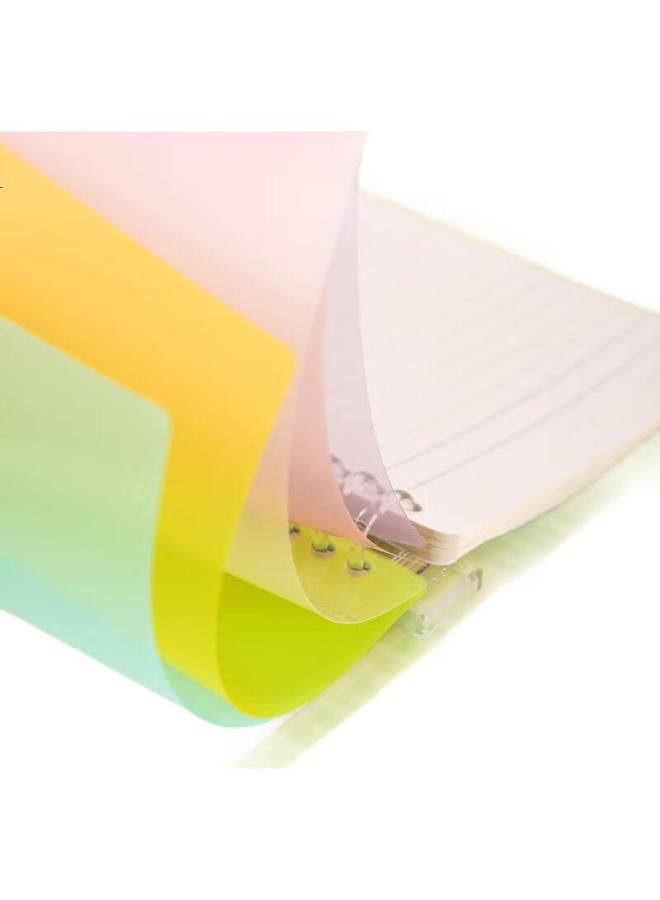 Kokuyo A5 Loose-Leaf Notebook, Watercolor "Campus" Compact Loose-Leaf Binder With 40 Sheets Of Lined Paper, Yellow, Wsg-Rudp12Y - Image 2