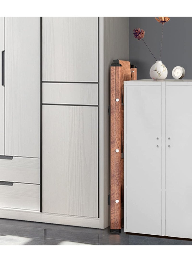 XICEN Foldable Ladder 3 Steps, Home Ladder Folding Step Stool with Wide Anti-Slip Pedal - Image 5