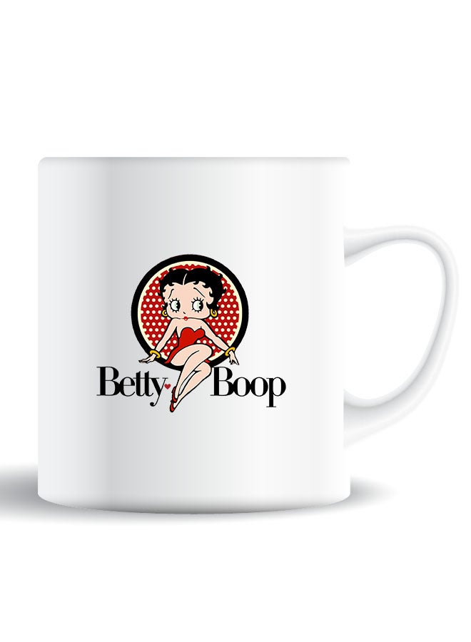 Theodor Premium Quality Two Sided Printed Coffee Mug Tea Cup Betty Boop For Home Office, Kids Men Women - Image 1