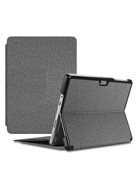 Protective Case for Surface Go 3 2021 / Surface Go 2 2020 / Surface Go 2018, Slim Light Smart Cover Stand Hard Shell, Compatible with Surface Type Cover -Grey