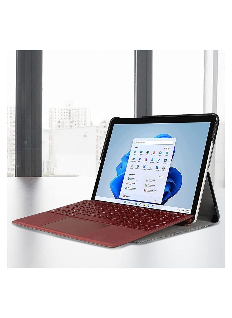 Procases - Protective Case for Surface Go 3 2021 / Surface Go 2 2020 / Surface Go 2018, Slim Light Smart Cover Stand Hard Shell, Compatible with Surface Type Cover -Grey - Image 1