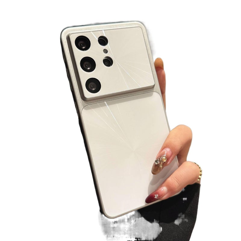 غطاء واقي | مقاوم للصدمات | مقاوم لبصمات الأصابع | أبيض PC | مقاوم للصدمات لـ Samsung Galaxy S24 Ultra - Image 1