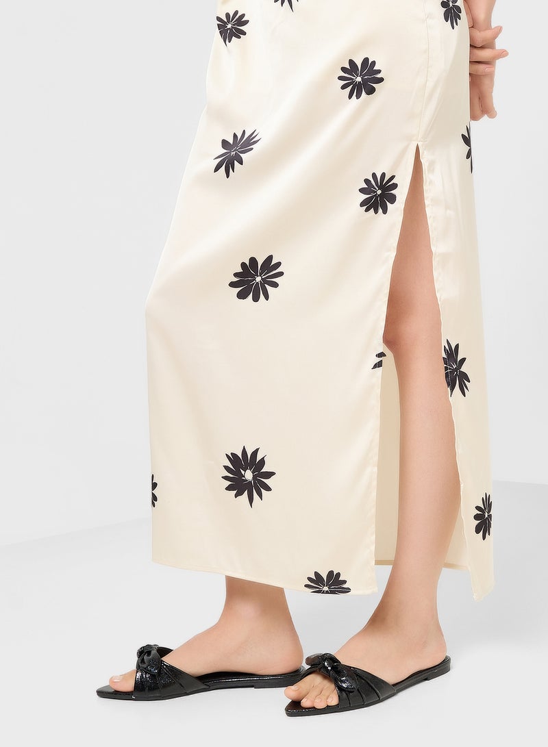 Ginger Pointed Flat Sandal With Bow - Image 5