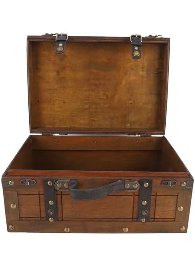 Large Vintage Wooden Storage Box For Clothing And Photographic Props - Image 4
