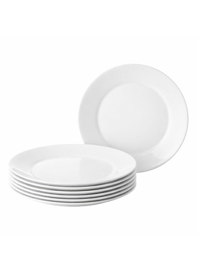 OFTAST Side plate, white, 19 cm set of 6 Pcs - Image 1