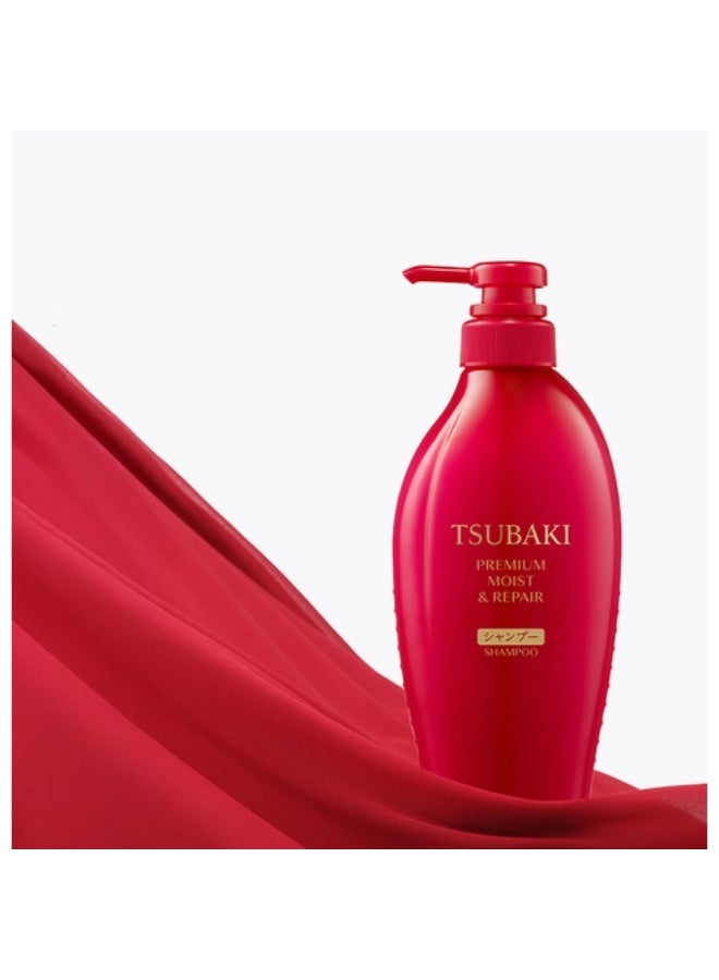 تسوكابي شامبو تسوباكي بريميوم للترطيب والإصلاح (Moist & Repair) 450 مل - Image 3