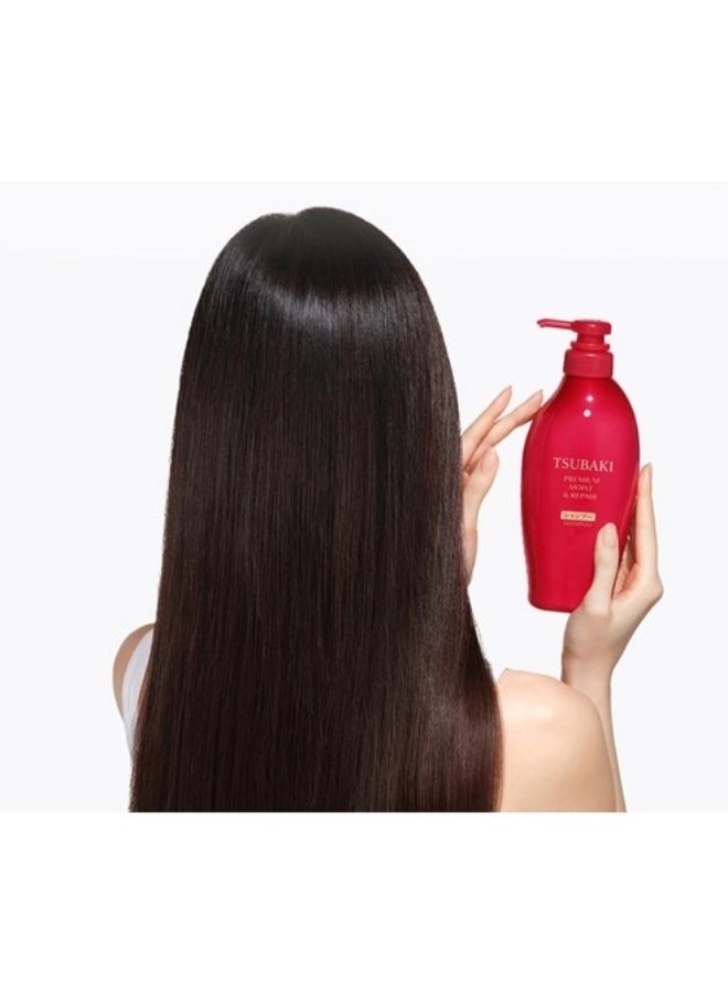 تسوكابي شامبو تسوباكي بريميوم للترطيب والإصلاح (Moist & Repair) 450 مل - Image 5