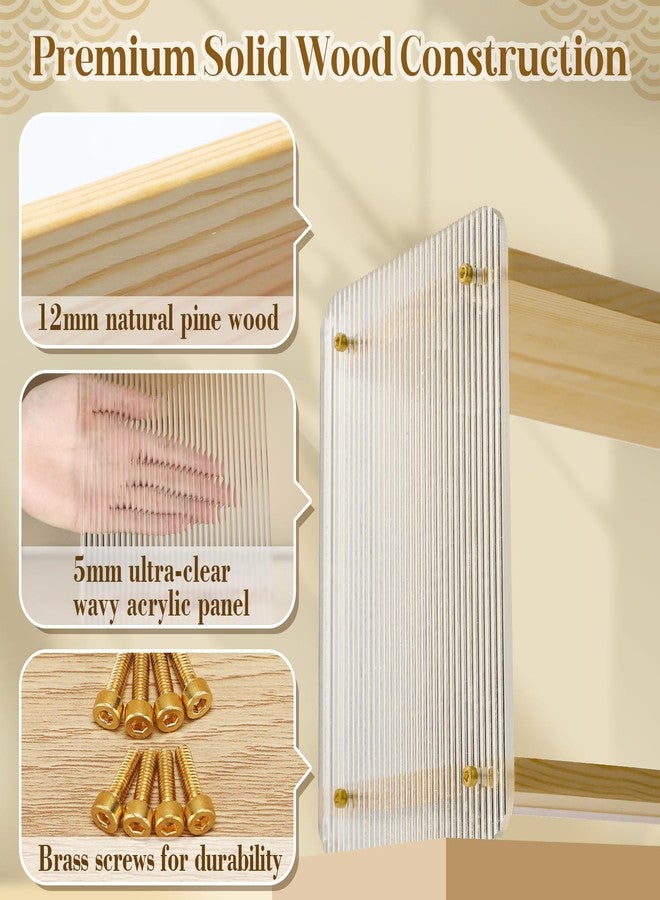 MADHOLLY Matcha Station - 2 Tier Matcha Whisk Set Organizer Stand Shelf for Countertop, Stable Pine Acrylic, for Store Green Tea Powder Scoop Mugs in Tea Room Coffee Bar - Image 5