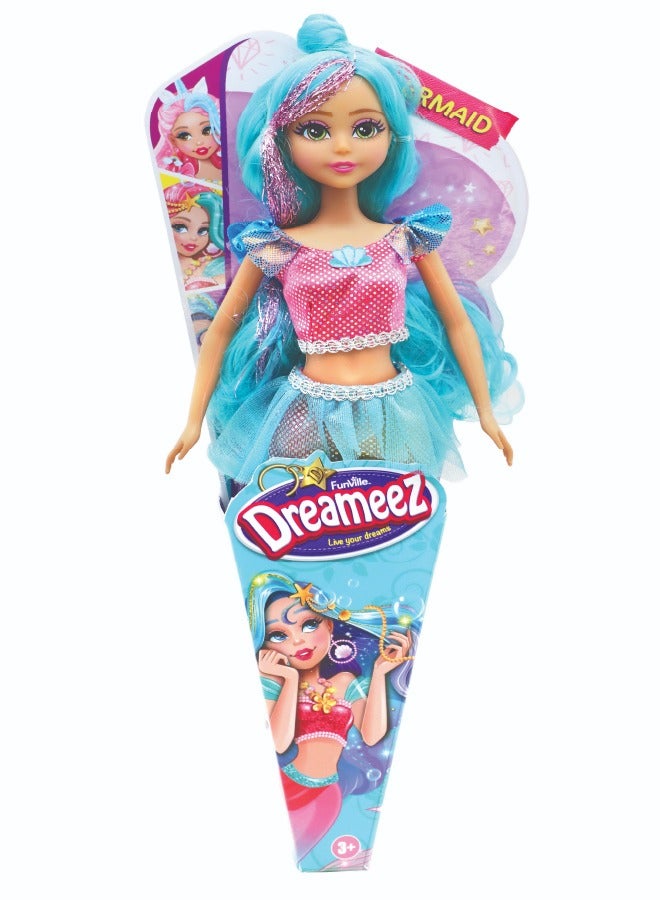 فانفيل مجموعة ألعاب دمية حورية البحر دريميز، أربعة ألوان متنوعة (أي لون) - Image 5