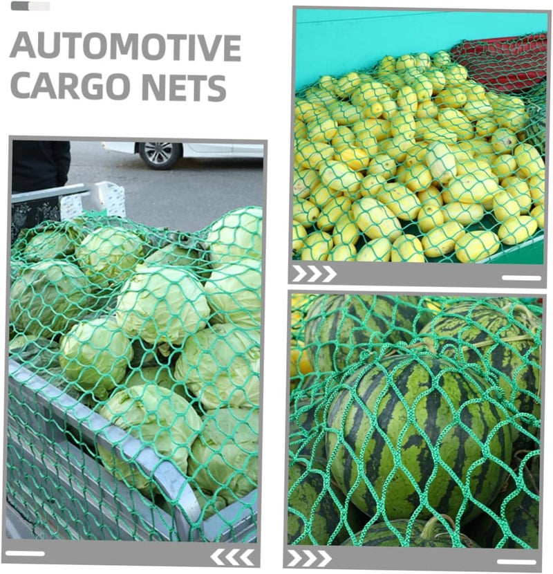 7m Cargo Net for Truck Bed Elastic Mesh Organizer Durable Storage for Camping Protection Easy to Install and Remove - Image 3