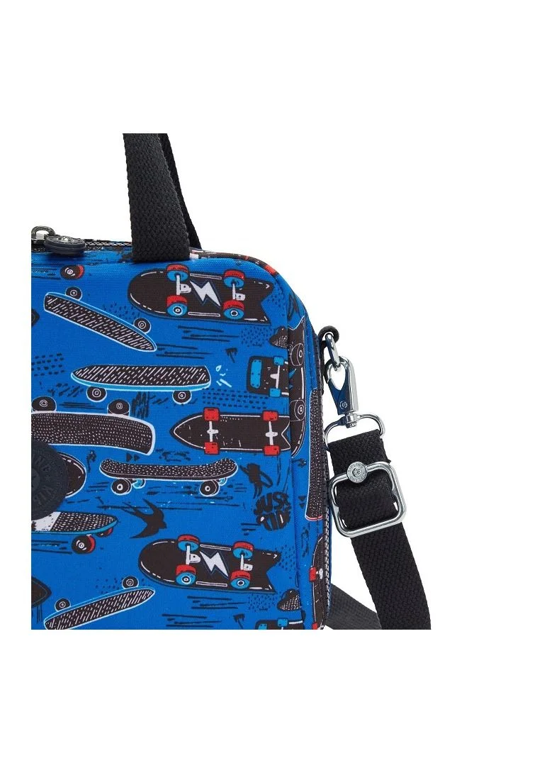 كيبلينغ Miyo Large lunchbox (with trolley sleeve) New Scate Prt S