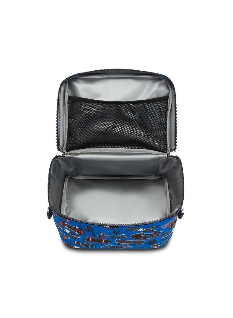 كيبلينغ Miyo Large lunchbox (with trolley sleeve) New Scate Prt S