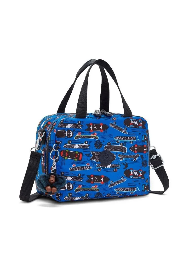 كيبلينغ Miyo Large lunchbox (with trolley sleeve) New Scate Prt S