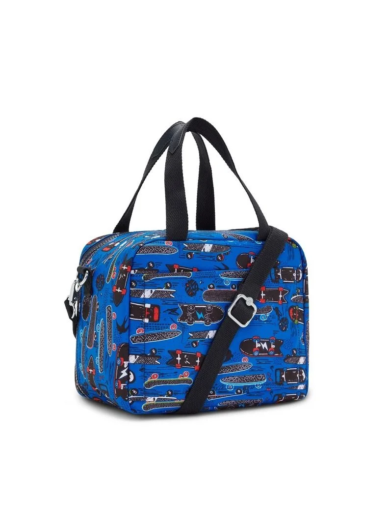 كيبلينغ Miyo Large lunchbox (with trolley sleeve) New Scate Prt S