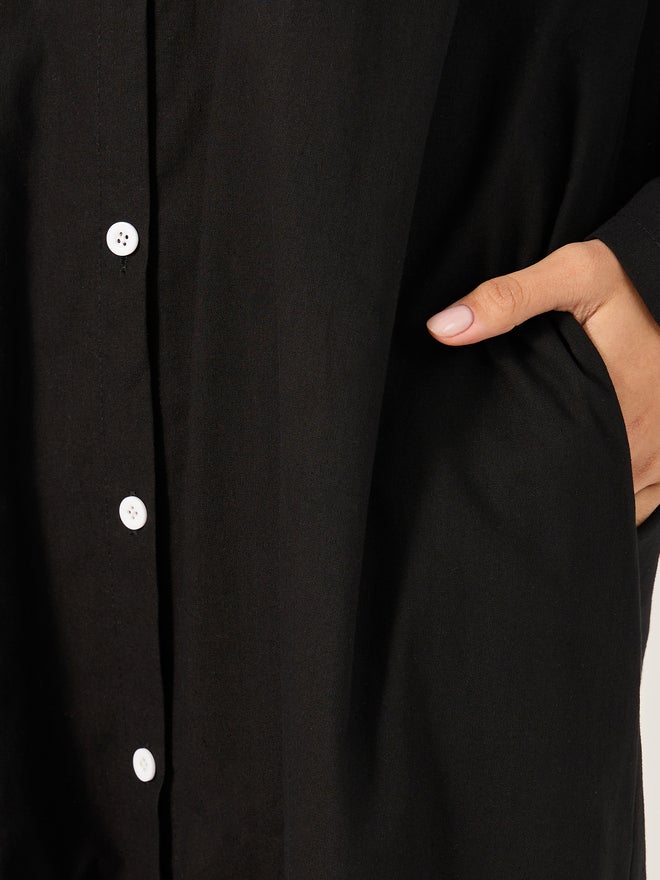 Styli Longline Shirt Dress - Image 4
