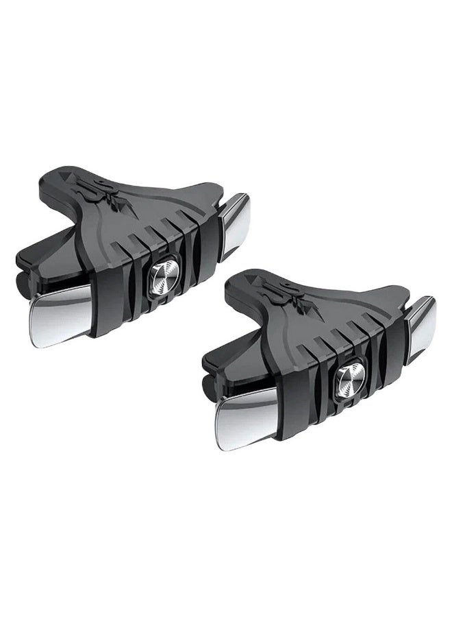 Earldom Mobile Game Controller for PUBG, Free Fire & COD - High Sensitivity Wireless Trigger Gamepad with Customizable Aim & Shoot Buttons - Universal Plug & Play Gamepad for iOS & Android - Image 2