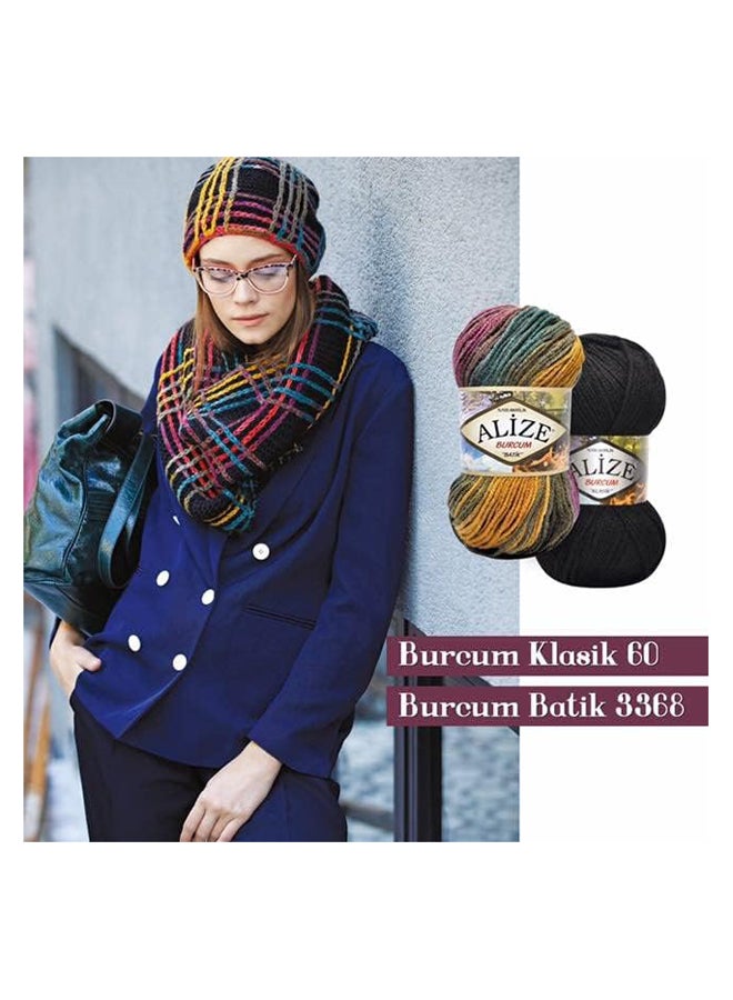 الخياطة والكروشيه، صوف صناعي فاخر 100% أكريليك 5 × 100 جرام، مناسب للخياطة اليدوية والكروشيه للأطفال (أزرق ملكي | 141) - Image 2