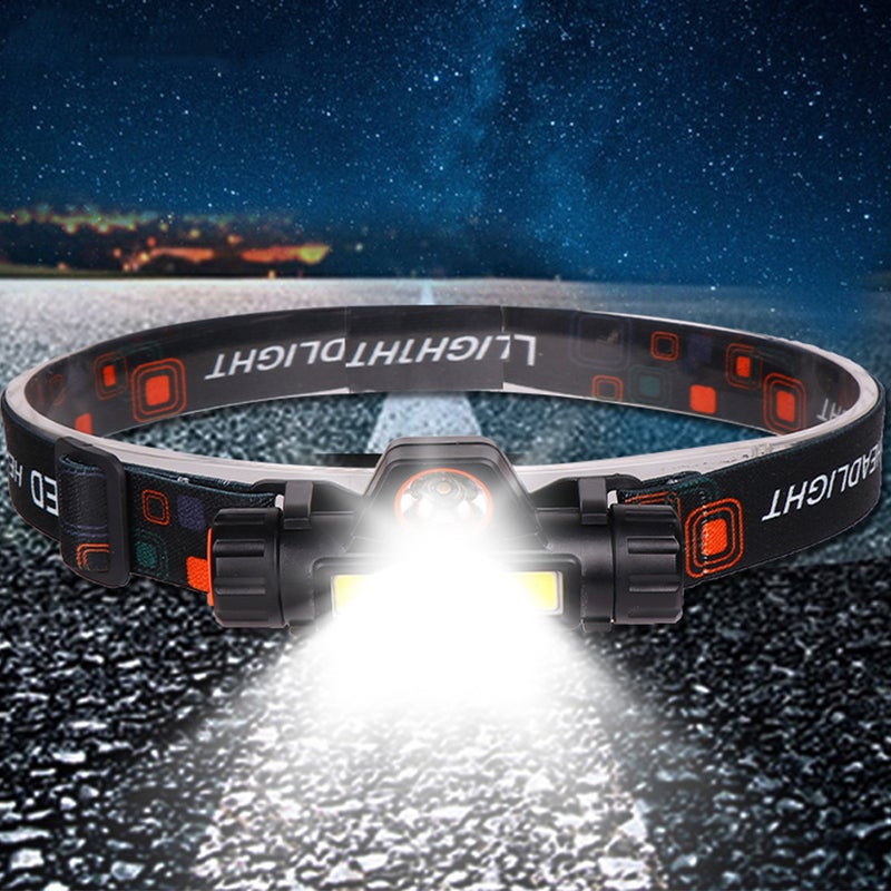 Generic Rechargeable LED Headlamp, Ultra-Bright, Long-Range, Lightweight, Multi-Functional for Outdoor and Home Use - Image 2