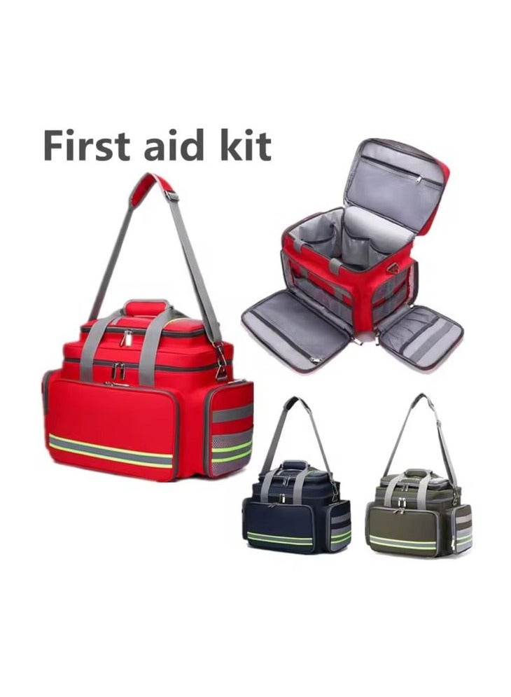 Generic Mavdikal Premium First Aid Kit, Portable Emergency Response Medical Kit, Nurse Medical Kit with Reflector, Large Storage Bag, for Home, Doctors, Medicine - Image 2