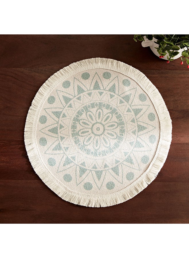 Home Box Garga Printed Polyester and Cotton Placemat 38 x 38 cm  - Image 2