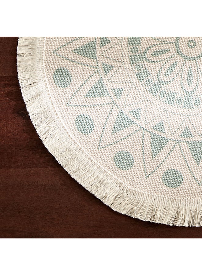 Home Box Garga Printed Polyester and Cotton Placemat 38 x 38 cm  - Image 3