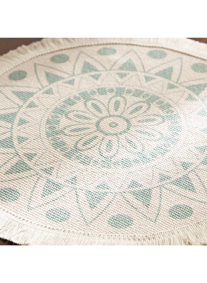 Home Box Garga Printed Polyester and Cotton Placemat 38 x 38 cm  - Image 4