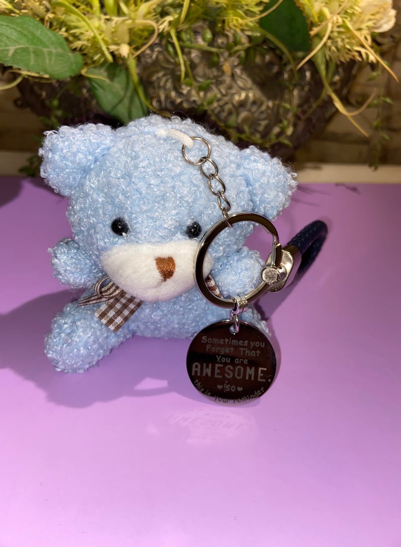 Elegant Bear Keychain - Image 1