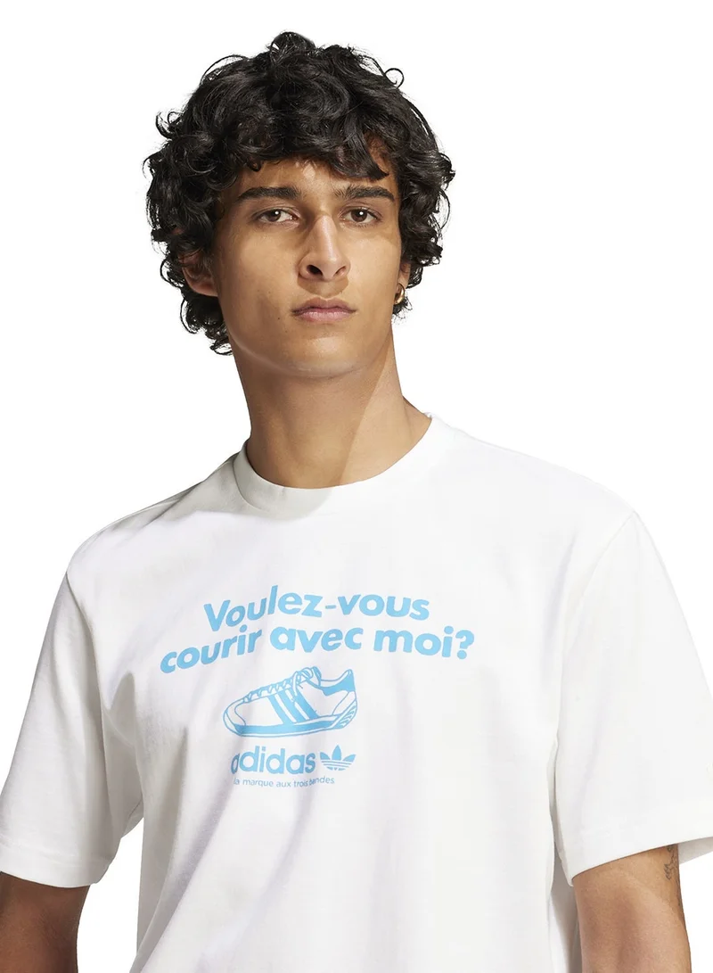 adidas GRFX HDY White Originals Men SWEATSHIRTS