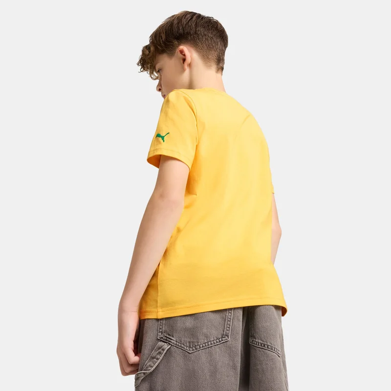 بوما تي شيرت سوبر مزين برسم للأطفال