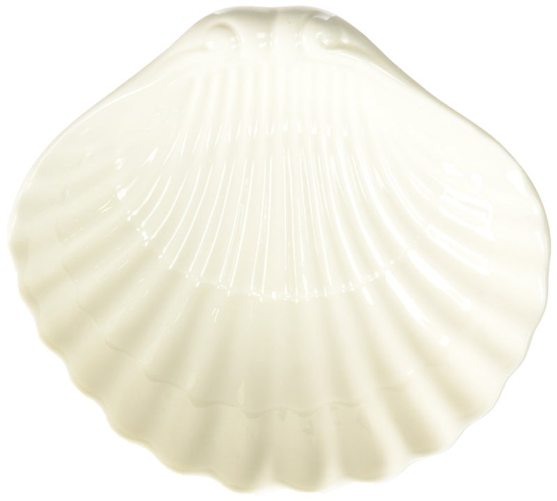 Abbott Collection Shell Soap Dish, White - Image 2