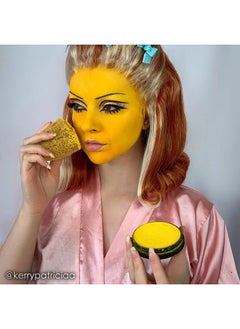 mehron Makeup StarBlend Cake Makeup | Wet/Dry Pressed Powder | Powder Foundation | Yellow Face Paint & Body Paint 2 oz (56g)  - Image 2