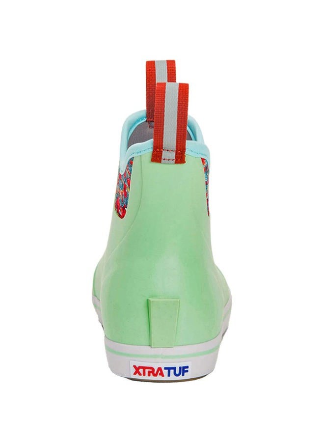 Xtratuf Women's 6 Inch Fishe Wear Ankle Deck Boot Seafoam/Bonefish 7 - Image 4