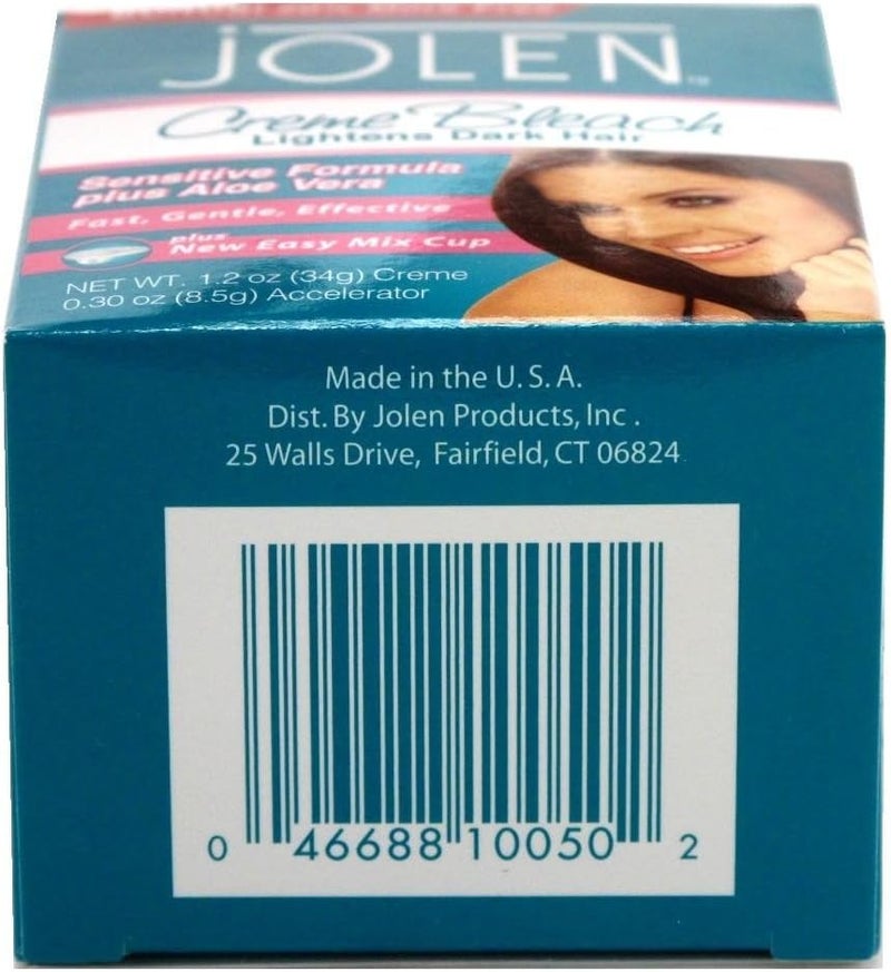 Jolen Creme Bleach Sensitive Formula with Aloe Vera - 1oz (Pack of 6) - Image 3